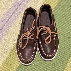 Boys Sperry Top-Sider size 12